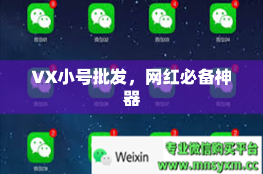 VX小号批发，网红必备神器